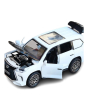 iShopping - Planet X Lexus Land Cruiser Prado Metal Car - White (PX-11898)