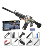 iShopping - Planet X M416 Nerf Gel Blaster Rechargeable Gun Assorted Design (PX-11698)