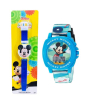 iShopping - Planet X Micky Mouse Wrist Watch For Boys - Red (PX-11505)