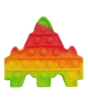 iShopping - Planet X Pop Bubble Fidget Rainbow Rocket Mountain Silicone Toy (PX-11118)