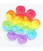 iShopping - Planet X Pop Bubble Fidget Spinner Pop It Rainbow Flower Silicone Toy (PX-11143)