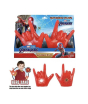 iShopping - Planet X Spiderman Glow Light Soft Plastic Gloves For Kids Red (PX-12050)