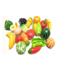 iShopping - Planet X Vegetable Cutting Plastic Toy (PX-9125)