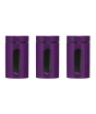 iShopping - Premier Home Purple Storage Jars – Set of 3 (1209786)