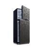 iShopping - PEL Glass Door Freezer-on-Top Refrigerator 9 Cu Ft Grey Prism (PRGD-2350)