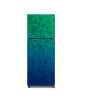 iShopping - PEL Glass Door Freezer-on-Top Refrigerator 11 Cu Ft Ocean Blue Prism (PRGD-6350)