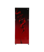 iShopping - PEL InverterOn Flat Glass Door Freezer-on-top Refrigerator 8 Cu Ft (PRINVOGD-2350)-Maroon Blaze