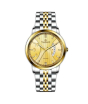 iShopping - Timezone Prisma Spectra Watch For Men Two Tone Gold  (TZ-1332)-Gold