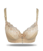 iShopping - Purple Bag Fancy Double Padded Wired less Bra For Women (OFW0032)