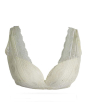 iShopping - Purple Bag Soft Double Padded Wireless Bra Off White (0052)
