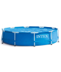 iShopping - Intex Round Metal Frame Foldable Swimming Pool 10 ft - 28200 (PX-10810)