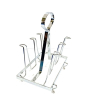 iShopping - Quickshopping Stainless Steel 6 Slots Glass Stand