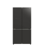 iShopping - Hitachi 4 Door French Bottom Freezer Refrigerator 20 Cu Ft Glass Mauve Gray (R-WB640VF)