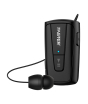 iShopping - Faster R12 Pro Retractable Bluetooth Headset Clip-On Earbuds Hands-Free With Microphone