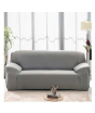 iShopping - Rainbow Linen Jersey Sofa Cover 5 Seater Light Grey