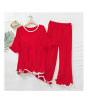 iShopping - RG Shop White Border Lounge Wear For Women