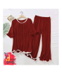 iShopping - RG Shop White Border Lounge Wear For Women