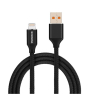 iShopping - Riversong iPhone Cable Black (CL08)