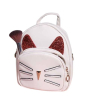 iShopping - Rangoon Cat Face Mini Backpack For Women Off-White