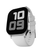 iShopping - Ronin Smart Watch With Silver Dial (R-07)-Grey