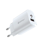 iShopping - Ronin Type C to Type C Charger White (R-628)