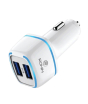 iShopping - Ronin USB Car Charger For Type C White (R-445)