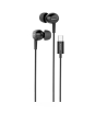 iShopping - Ronin Crystal Clear Sound In-Ear Handsfree Black (R-9-Type-C)