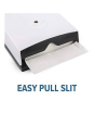 iShopping - Papa Street Wall Mount Paper Towels Dispenser White - 500 Sheets