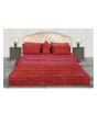 iShopping - Jamal Home King Size Bed Sheet With 2 Pillows (0058)