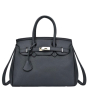 iShopping - Saad Collection PU Leather Hand Bag For Women Black (0047)