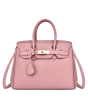 iShopping - Saad Collection PU Leather Hand Bag For Women Pink (0049)