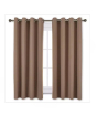 iShopping - Sajid Zaib Velvet Jacquard Curtains 2 Pcs Khaki