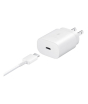 iShopping - Samsung 25 Watt Fast Adapter With Type-C Cable White