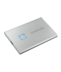 iShopping - Samsung T7 Touch 1TB Portable SSD USB 3.2 Silver (MU-PC1T0S/WW)
