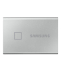 iShopping - Samsung T7 Touch 1TB Portable SSD USB 3.2 Silver (MU-PC1T0S/WW)