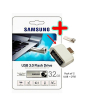 iShopping - Samsung 32GB USB 3.0 + OTG Converter Pack of 2