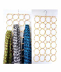 iShopping - Sasti Market 28 Rings Clothes Organizer Hook Multi Color