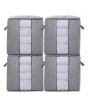 iShopping - Sasti Market Foldable Clothes Organizer Box - Large (Pack Of 4)