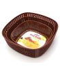 iShopping - Shopya Lavenna Collection Knit Fruit Basket Brown Pack Of 3