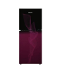 iShopping - Orient Crystal 410 Freezer-On-Top Glass Door Refrigerator 14 Cu Ft
