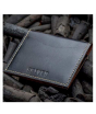 iShopping - Snug Be Fold Leather Wallet/Card Holder For Men Charcoal (CC-01)