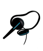 iShopping - SonicGear Xenon 5 Stereo On-Ear Headphones Black/Turquila