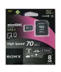 iShopping - Sony 8GB USH-I microSDHC Memory Card (SR-8UY2A)