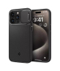 iShopping - Spigen Optik Armor MagFit Case For Apple iPhone 15 Pro Max Black (ACS06599) 