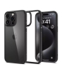 iShopping - Spigen Ultra Hybrid Matte Black Case For Apple iPhone 15 Pro (ACS06713)