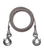 iShopping - SubKuch Emergency Steel Wire Towing Rope Grey