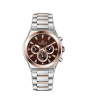 iShopping - Timezone Timeshift Journey Watch For Men Two Tone Rose Gold (TZ-1328)
