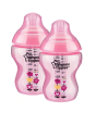 iShopping - Tommee Tippee Tinted Baby Feeding Bottle 260ml Pink Pack of 2 (TT-422581)