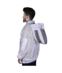 iShopping - Toor Traders 3 Layer Ultra Breeze Ventilated Beekeepers with Fencing Veil Jacket For Men  