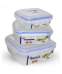 iShopping - TPWfamily Rectangle Food Storage Box 3 Pcs Set (3.96 Litre)